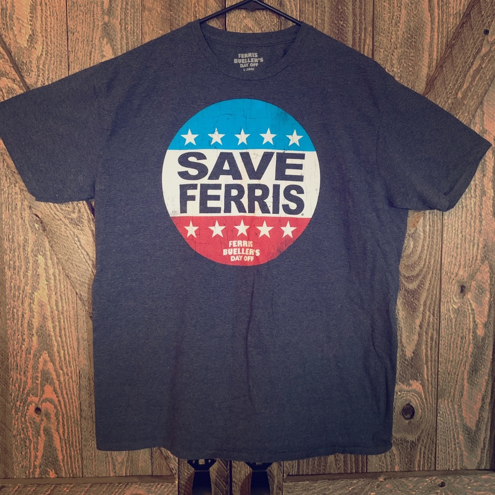 “Save Ferris” Ferris Bueller’s Day off T-Shirt XL
